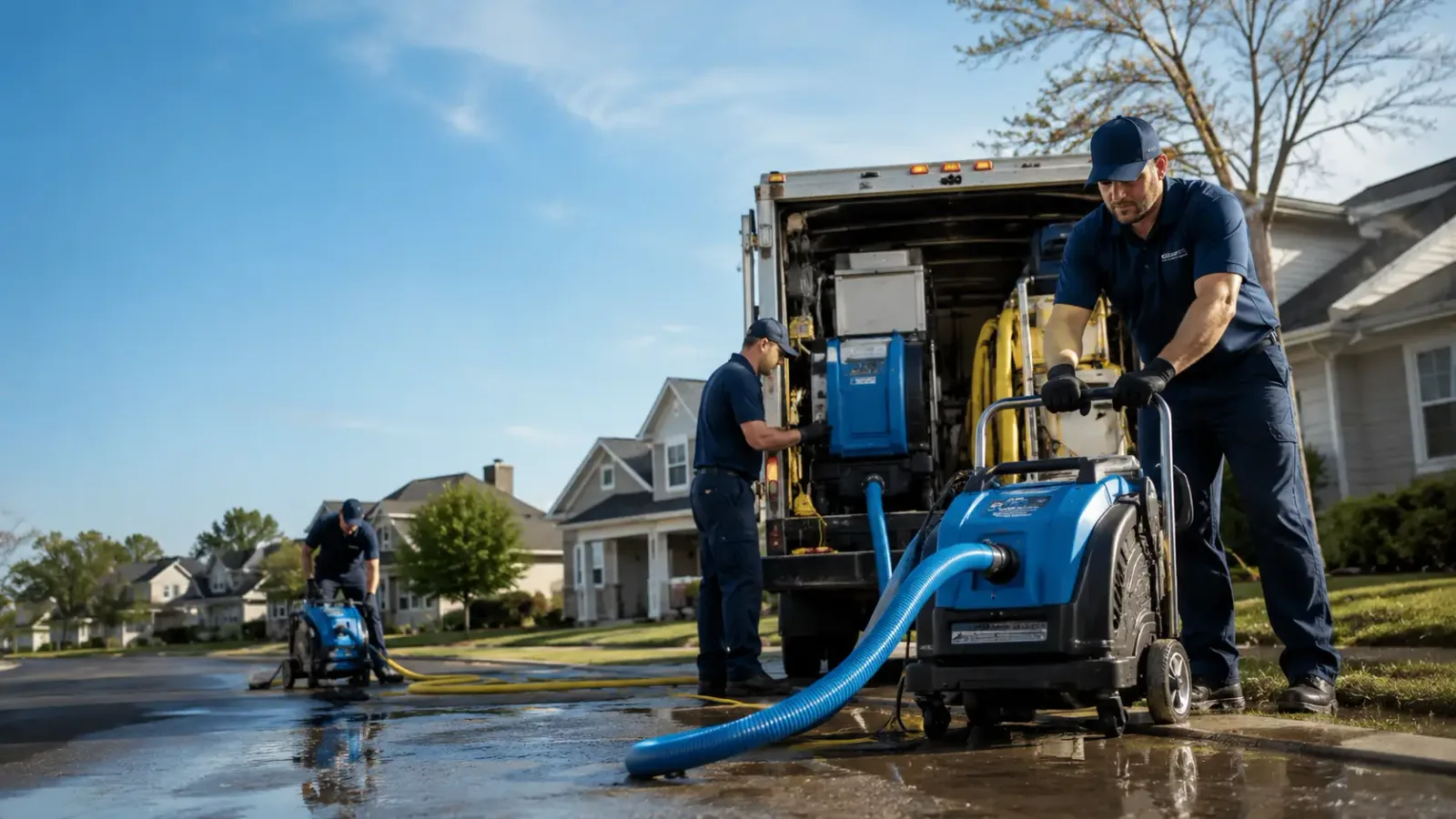 Flood Damage Cleanup in Minot Afb, ND